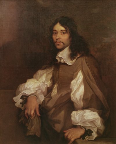 Uomo con nastri neri, 1657-58 da Sébastien Bourdon